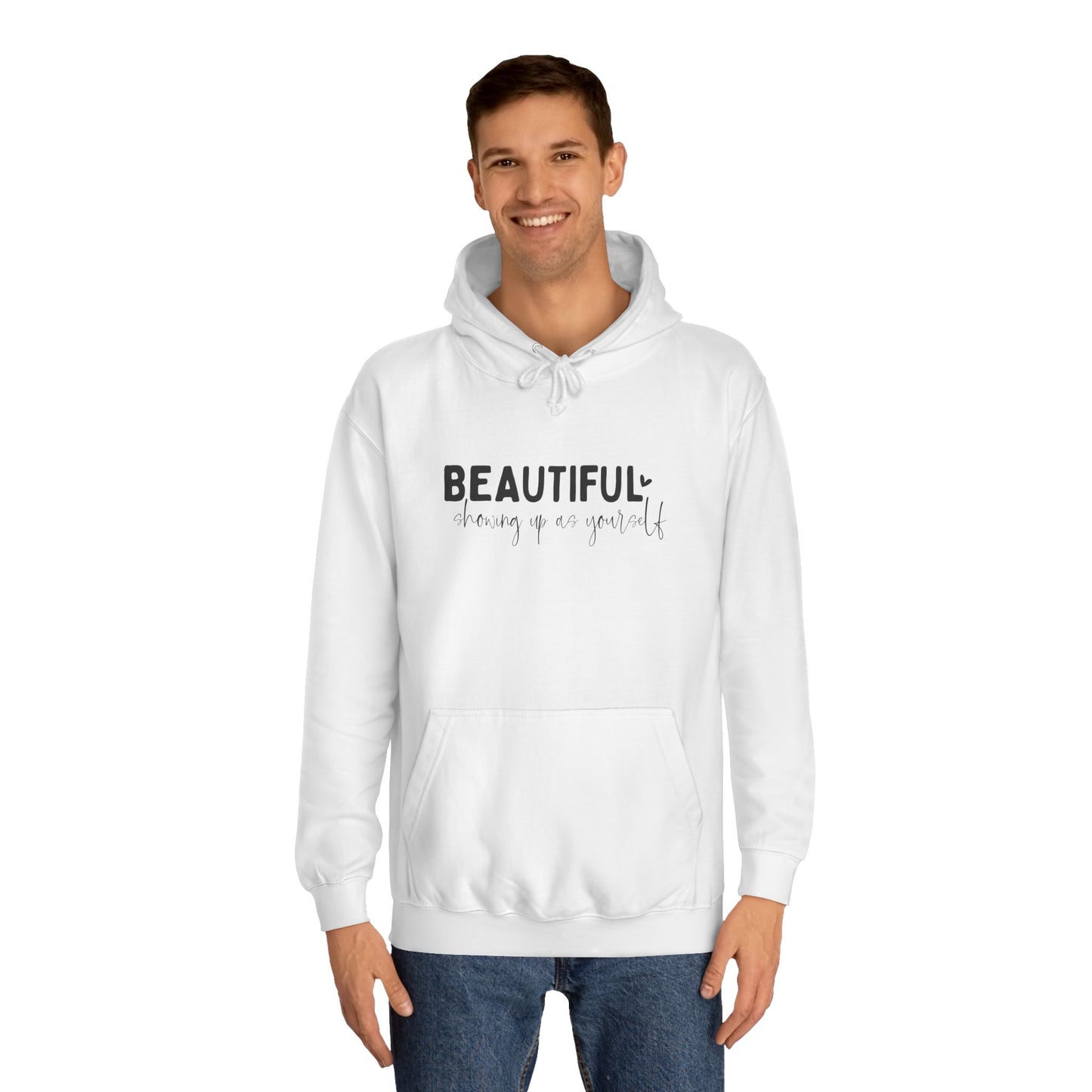 Beautiful College Hoodie, Unisex Sweatshirt, Trendy Campus Apparel, Gift for Students, College Events, Cozy Layering
