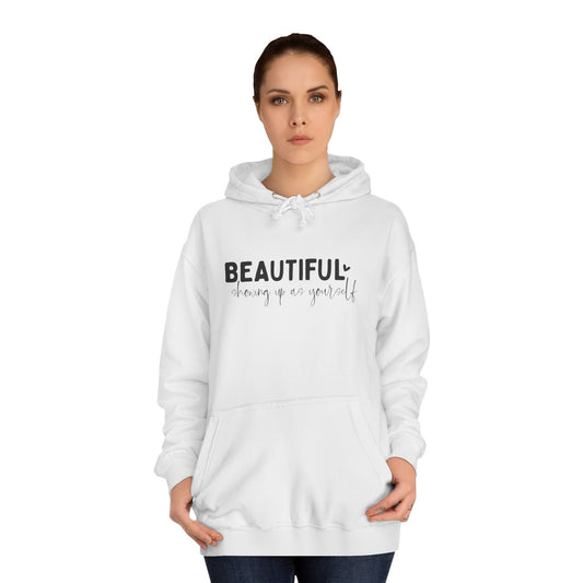Beautiful College Hoodie, Unisex Sweatshirt, Trendy Campus Apparel, Gift for Students, College Events, Cozy Layering