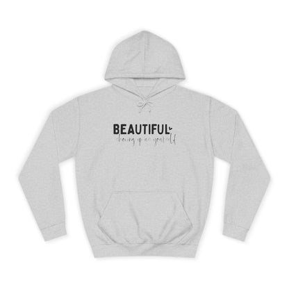 Beautiful College Hoodie, Unisex Sweatshirt, Trendy Campus Apparel, Gift for Students, College Events, Cozy Layering