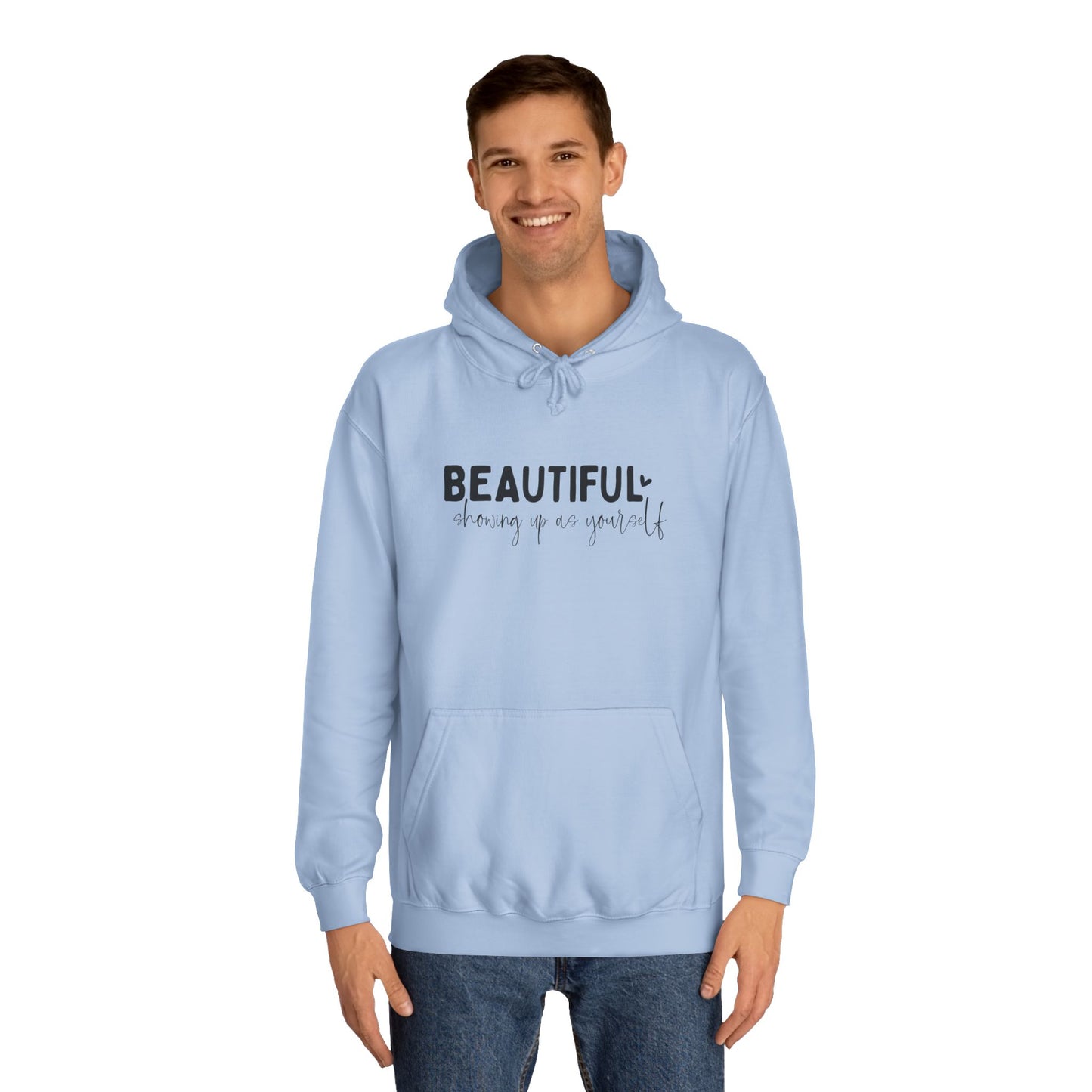 Beautiful College Hoodie, Unisex Sweatshirt, Trendy Campus Apparel, Gift for Students, College Events, Cozy Layering