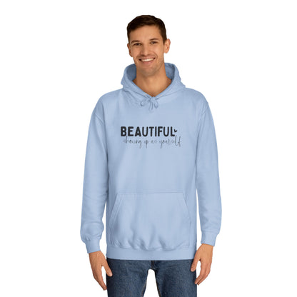 Beautiful College Hoodie, Unisex Sweatshirt, Trendy Campus Apparel, Gift for Students, College Events, Cozy Layering