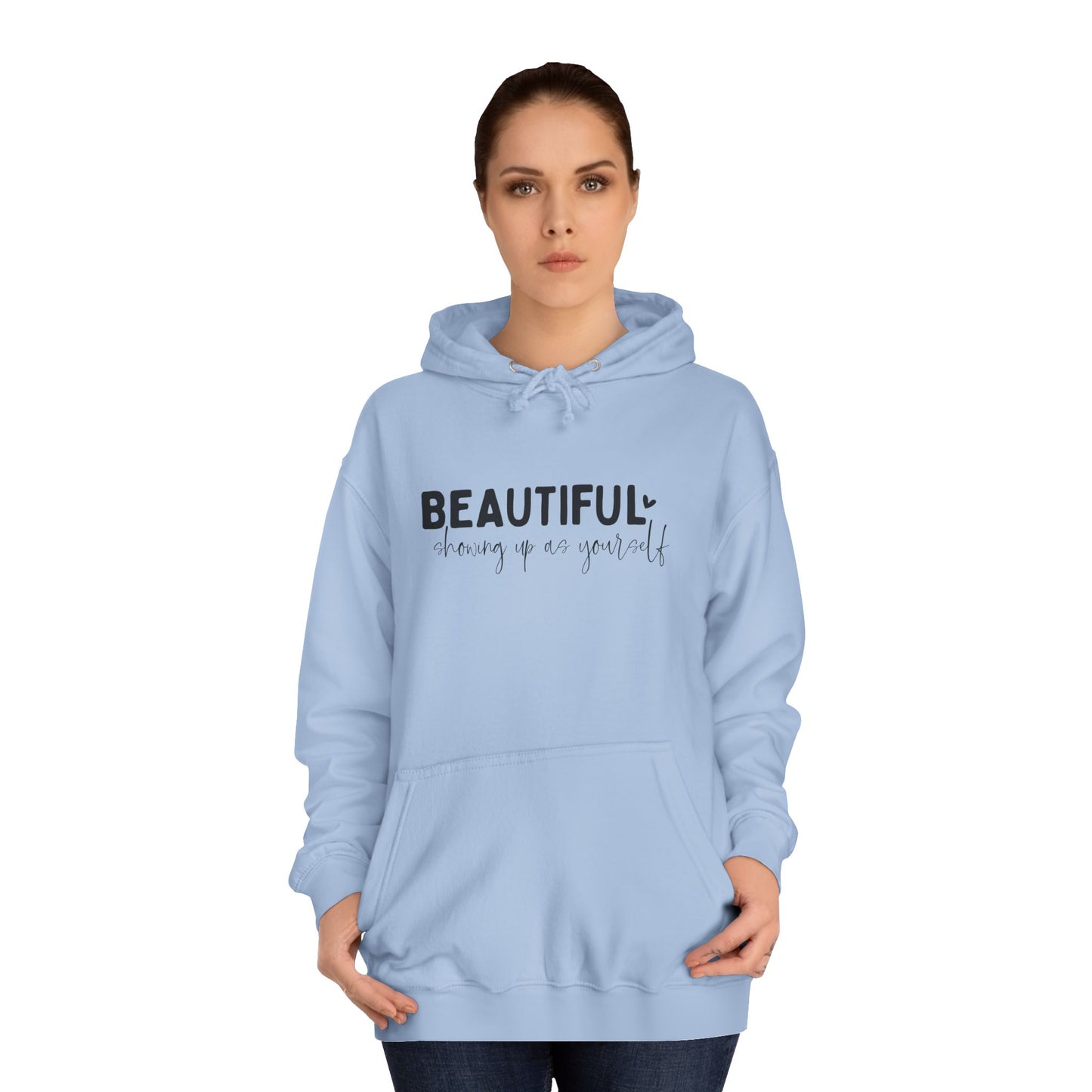 Beautiful College Hoodie, Unisex Sweatshirt, Trendy Campus Apparel, Gift for Students, College Events, Cozy Layering