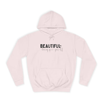 Beautiful College Hoodie, Unisex Sweatshirt, Trendy Campus Apparel, Gift for Students, College Events, Cozy Layering