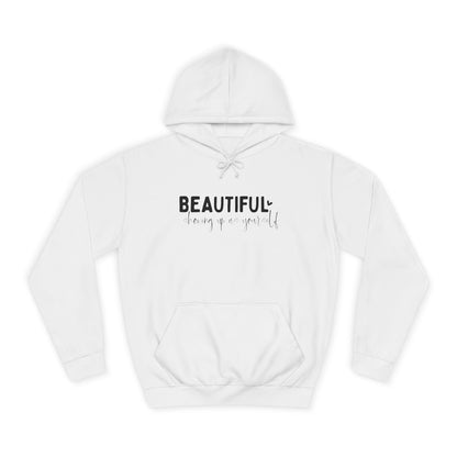 Beautiful College Hoodie, Unisex Sweatshirt, Trendy Campus Apparel, Gift for Students, College Events, Cozy Layering