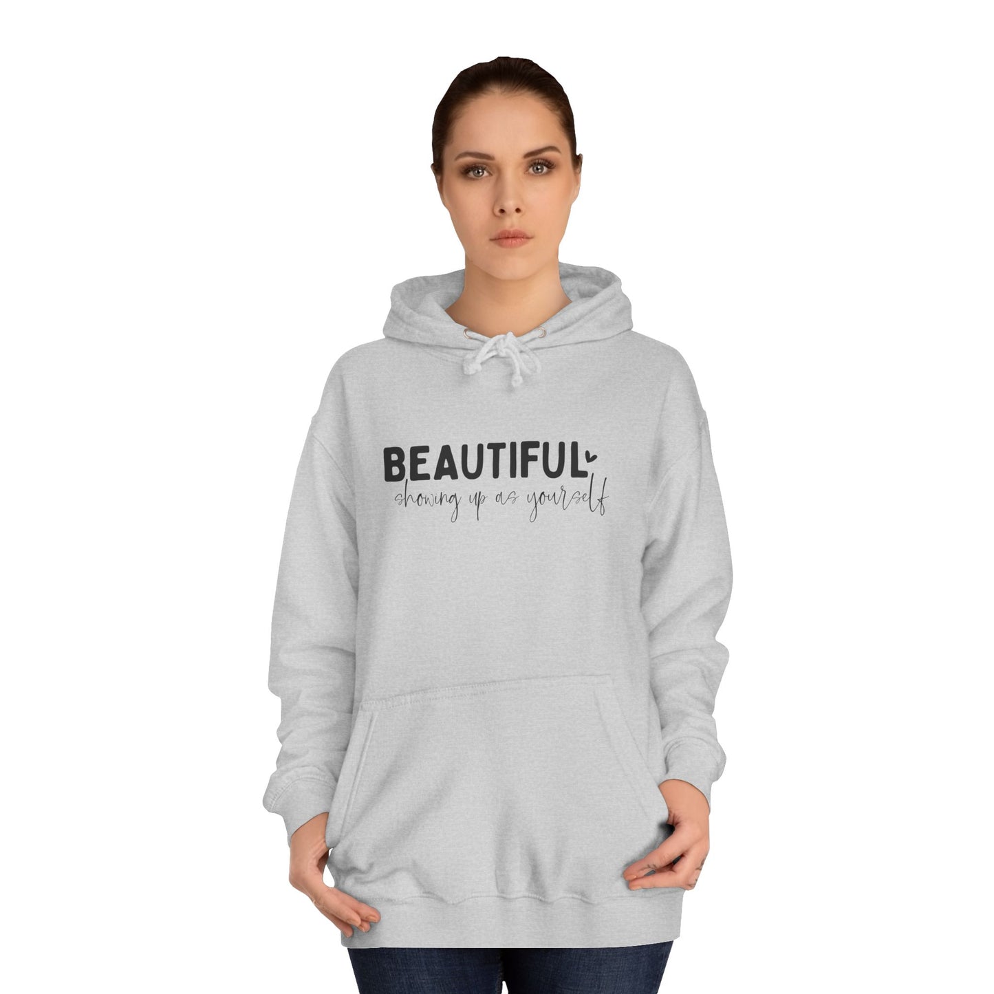 Beautiful College Hoodie, Unisex Sweatshirt, Trendy Campus Apparel, Gift for Students, College Events, Cozy Layering