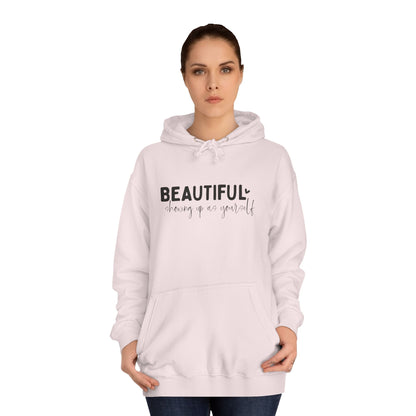 Beautiful College Hoodie, Unisex Sweatshirt, Trendy Campus Apparel, Gift for Students, College Events, Cozy Layering