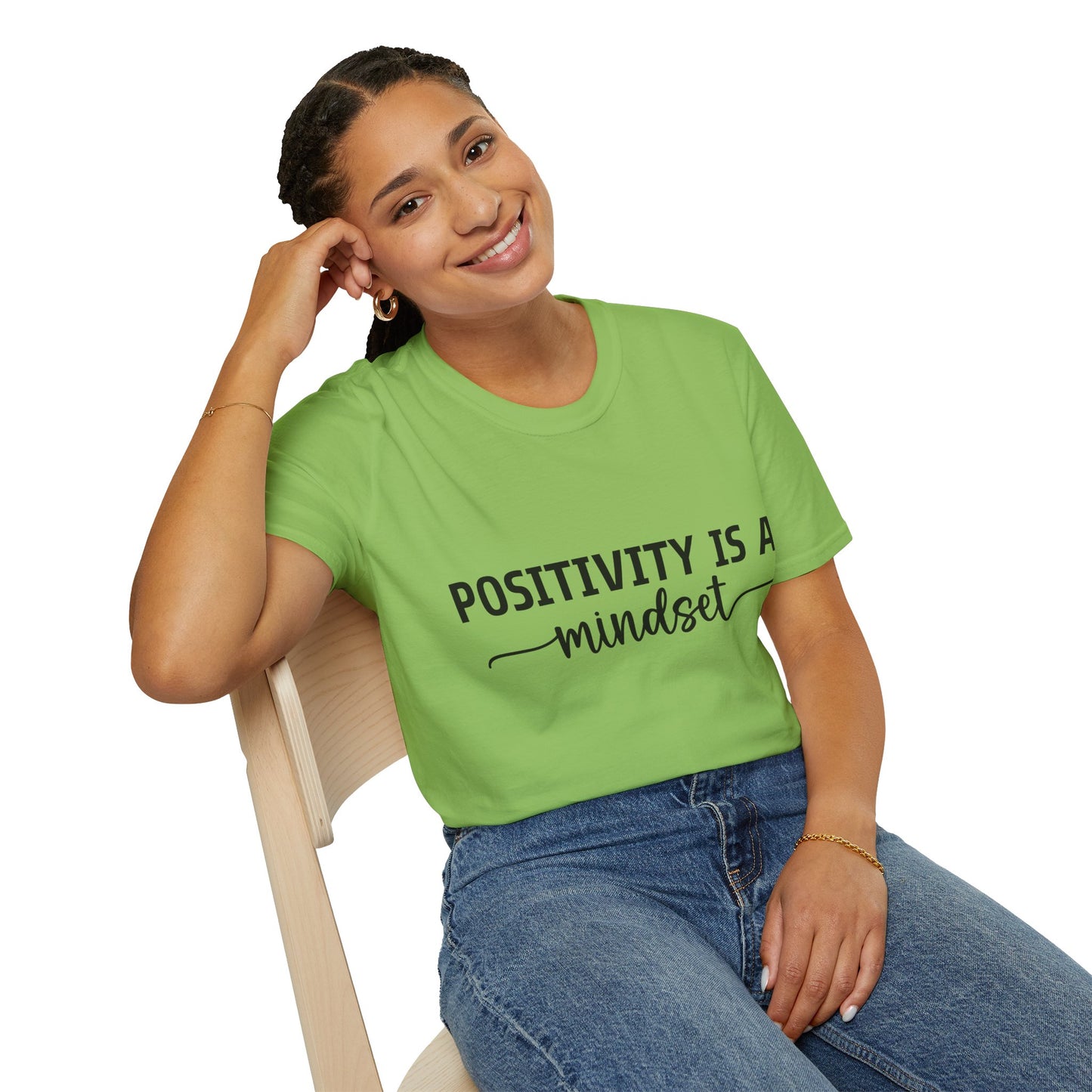 Positivity Is A Mindset Unisex Softstyle T-Shirt | Motivational Tee for Mindfulness, Gift for Friends, Inspirational Fashion, [...]