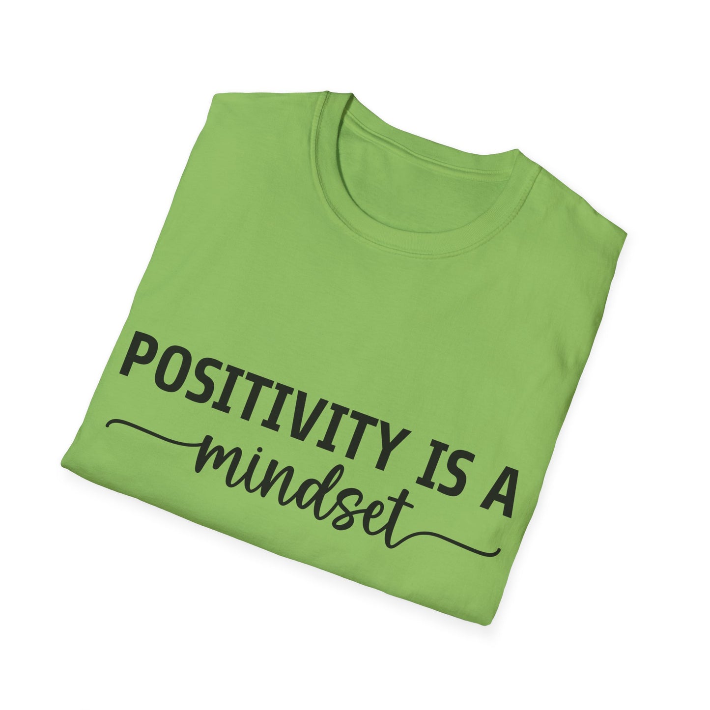 Positivity Is A Mindset Unisex Softstyle T-Shirt | Motivational Tee for Mindfulness, Gift for Friends, Inspirational Fashion, [...]