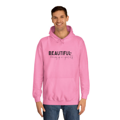 Beautiful College Hoodie, Unisex Sweatshirt, Trendy Campus Apparel, Gift for Students, College Events, Cozy Layering