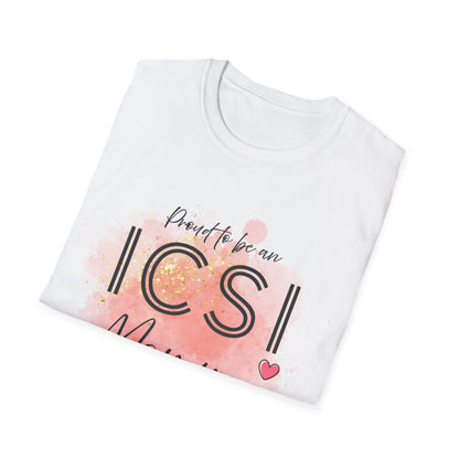 ICSI Mommy Tshirt I Kinderwunsch Shirt I Für Sie I Regenbogen I Proud to be an