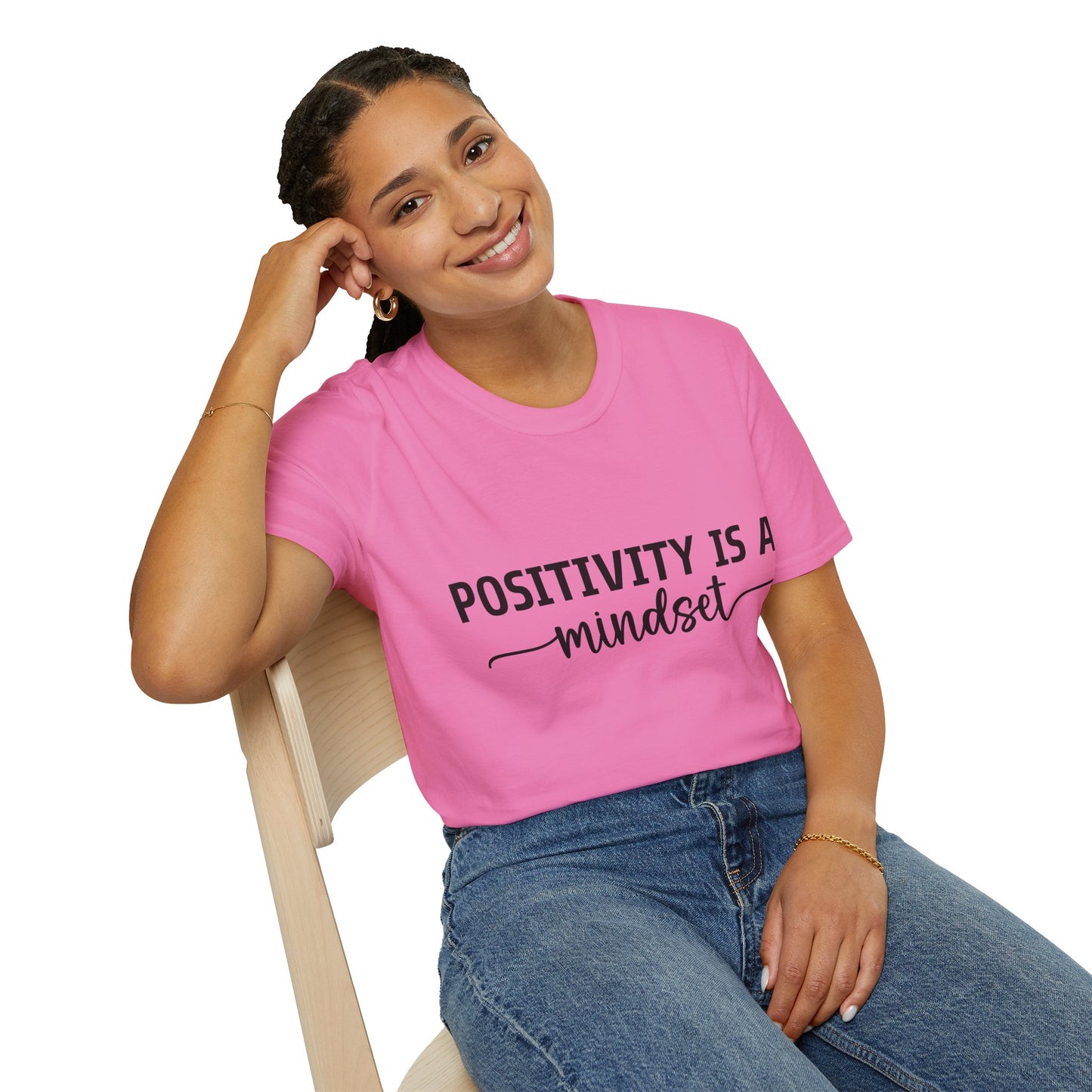 Positivity Is A Mindset Unisex Softstyle T-Shirt | Motivational Tee for Mindfulness, Gift for Friends, Inspirational Fashion, [...]