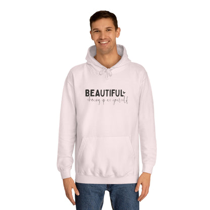 Beautiful College Hoodie, Unisex Sweatshirt, Trendy Campus Apparel, Gift for Students, College Events, Cozy Layering