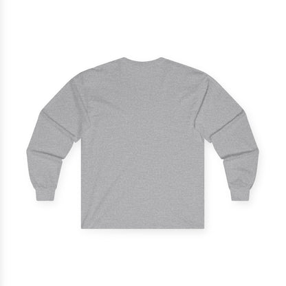 Playful Bunny Graphic Long Sleeve Tee - Cute Gift for Animal Lovers, Casual Wear, Spring Style, Easter Apparel, Gift for Kids