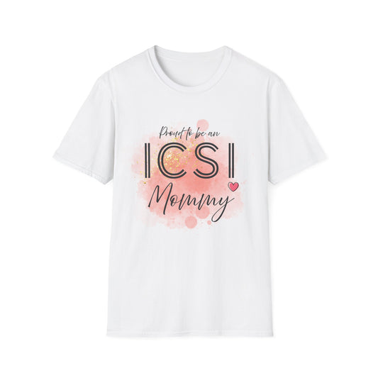 ICSI Mommy Tshirt I Kinderwunsch Shirt I Für Sie I Regenbogen I Proud to be an