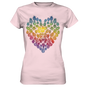 Kinderwunsch Ladies Premium Tshirt - Ananas Heart - Sinjenvibes