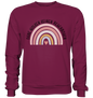 Kinderwunsch Sweatshirt -  Regenbogen - Sinjenvibes