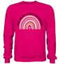 Kinderwunsch Sweatshirt -  Regenbogen - Sinjenvibes