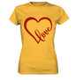Love Ladies Premium Shirt - Love Heart - Sinjenvibes