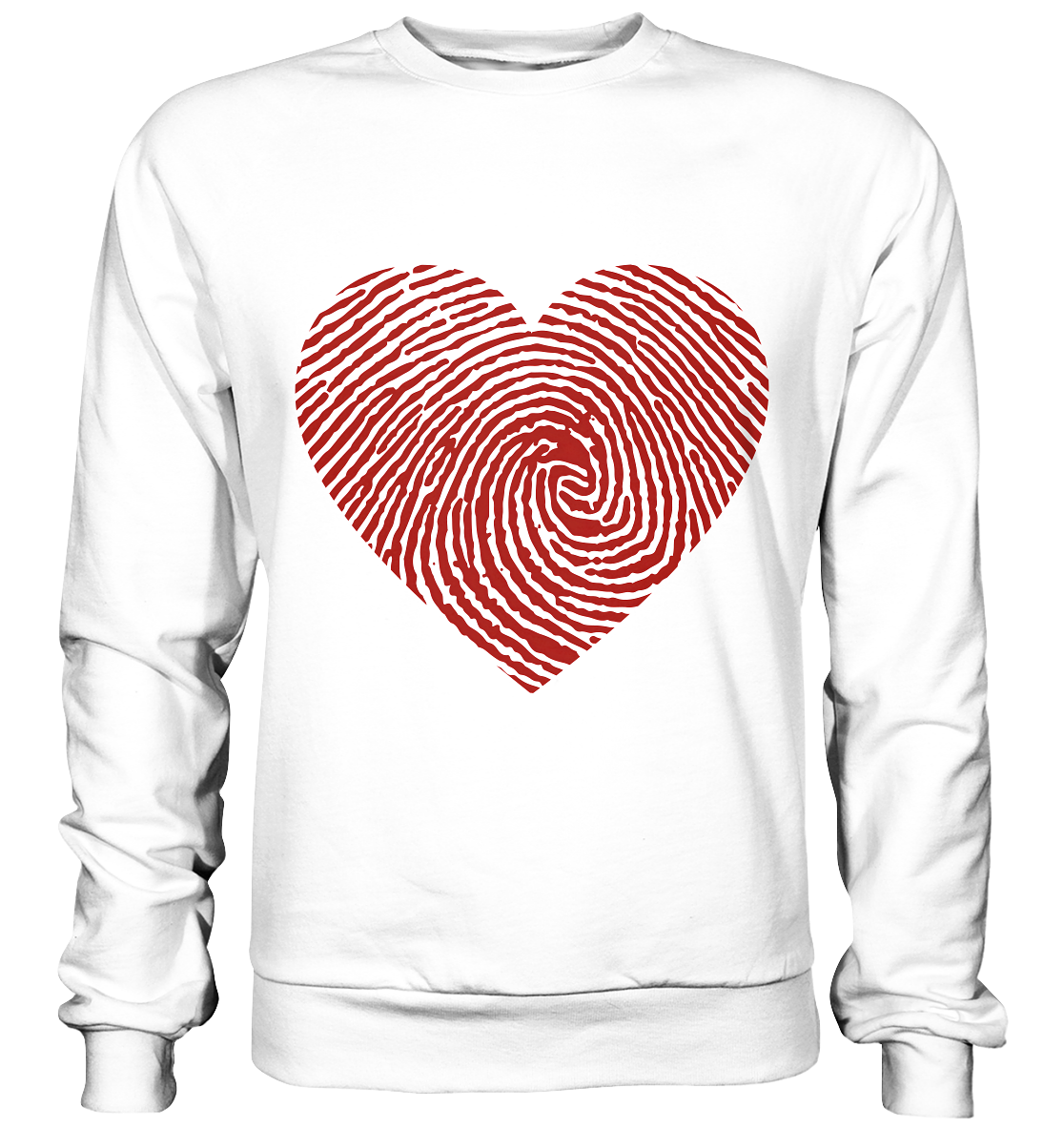 Love Unisex Sweatshirt - Fingerprint - Sinjenvibes