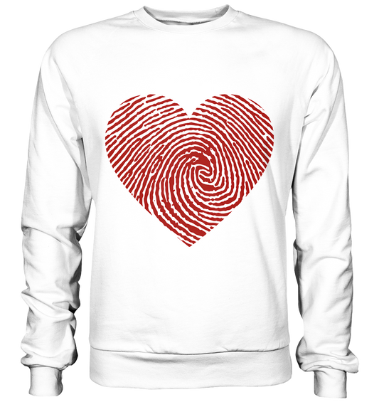 Love Unisex Sweatshirt - Fingerprint - Sinjenvibes