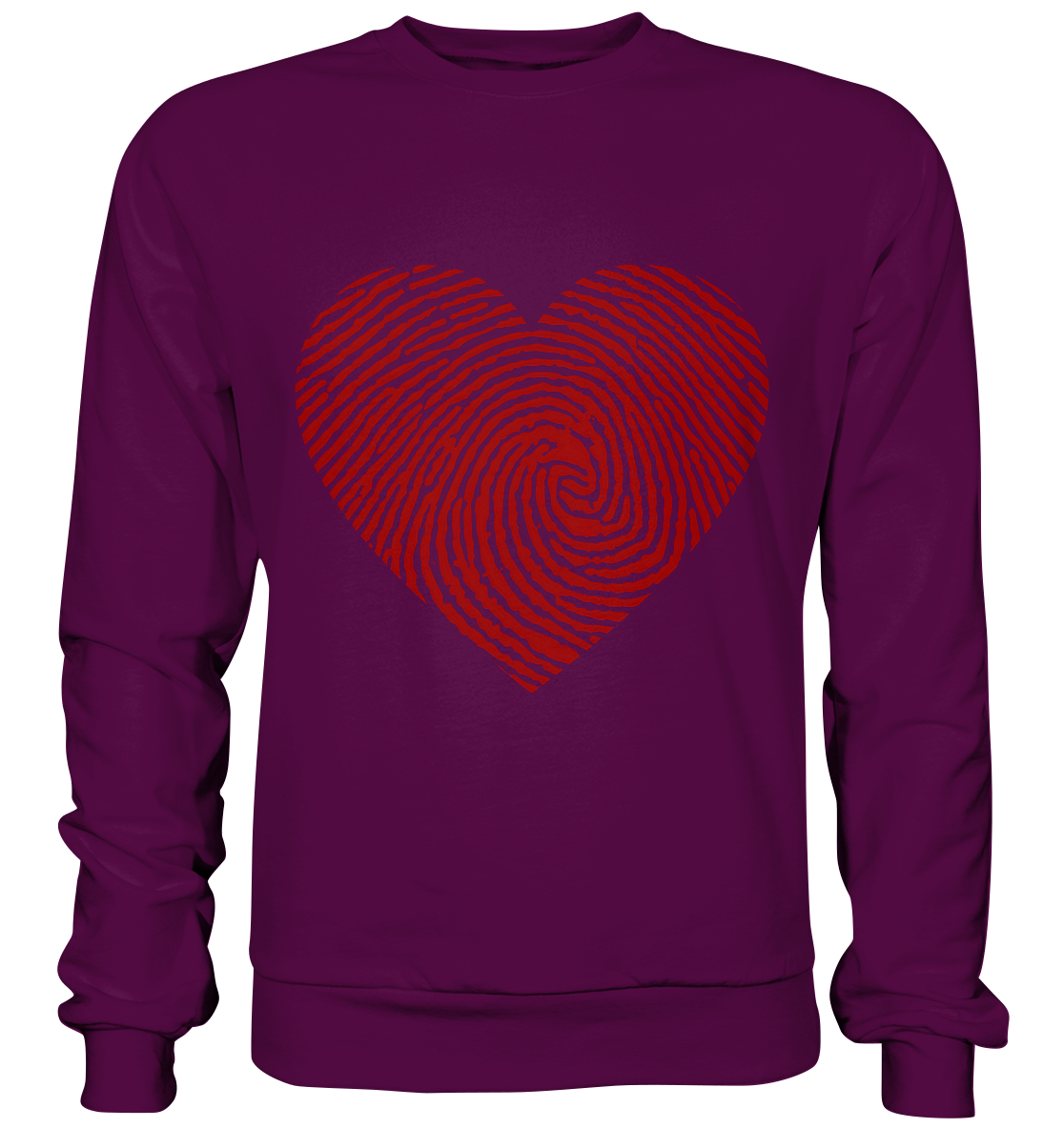 Love Unisex Sweatshirt - Fingerprint - Sinjenvibes