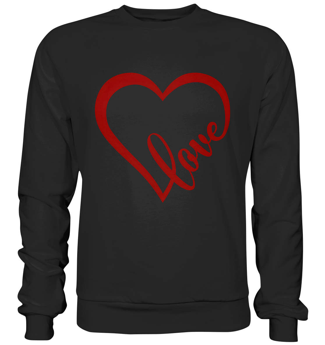 Love Unisex Sweatshirt - Love Heart - Sinjenvibes