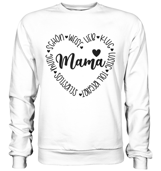 Mama Unisex Sweatshirt - Mama Herz - Sinjenvibes