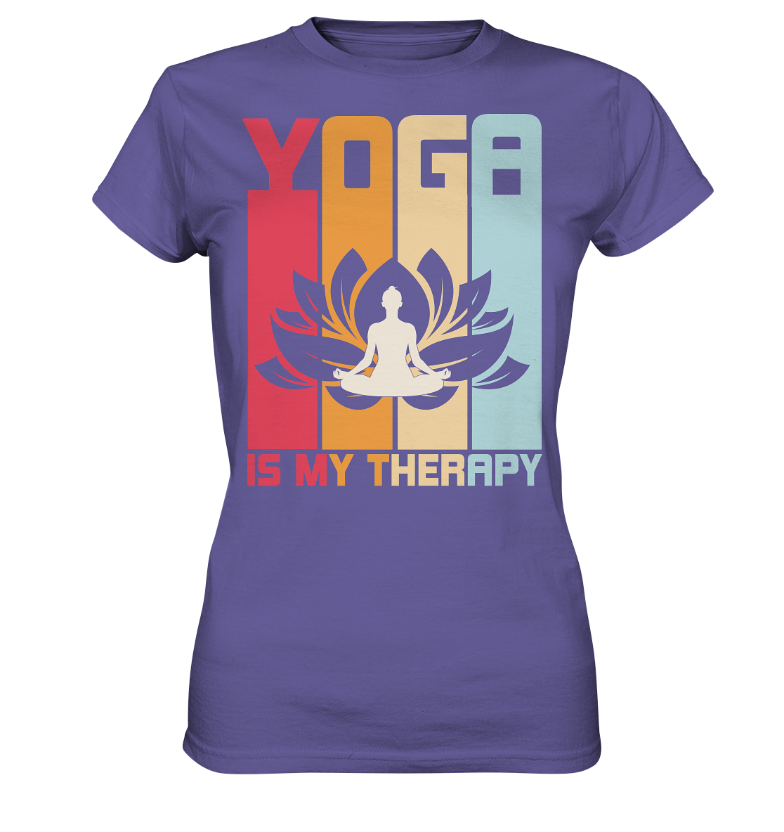 Zenvibes Tee Ladies Premium Tshirt - Yoga Therapy - Sinjenvibes